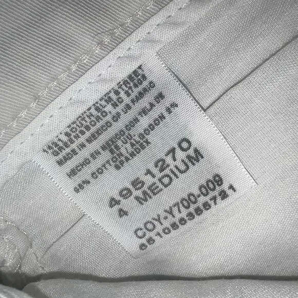 Lee Jeans At The Waist Cream Off White Vintage Khaki Dress Pant Jeans Medium - Picture 5 of 10